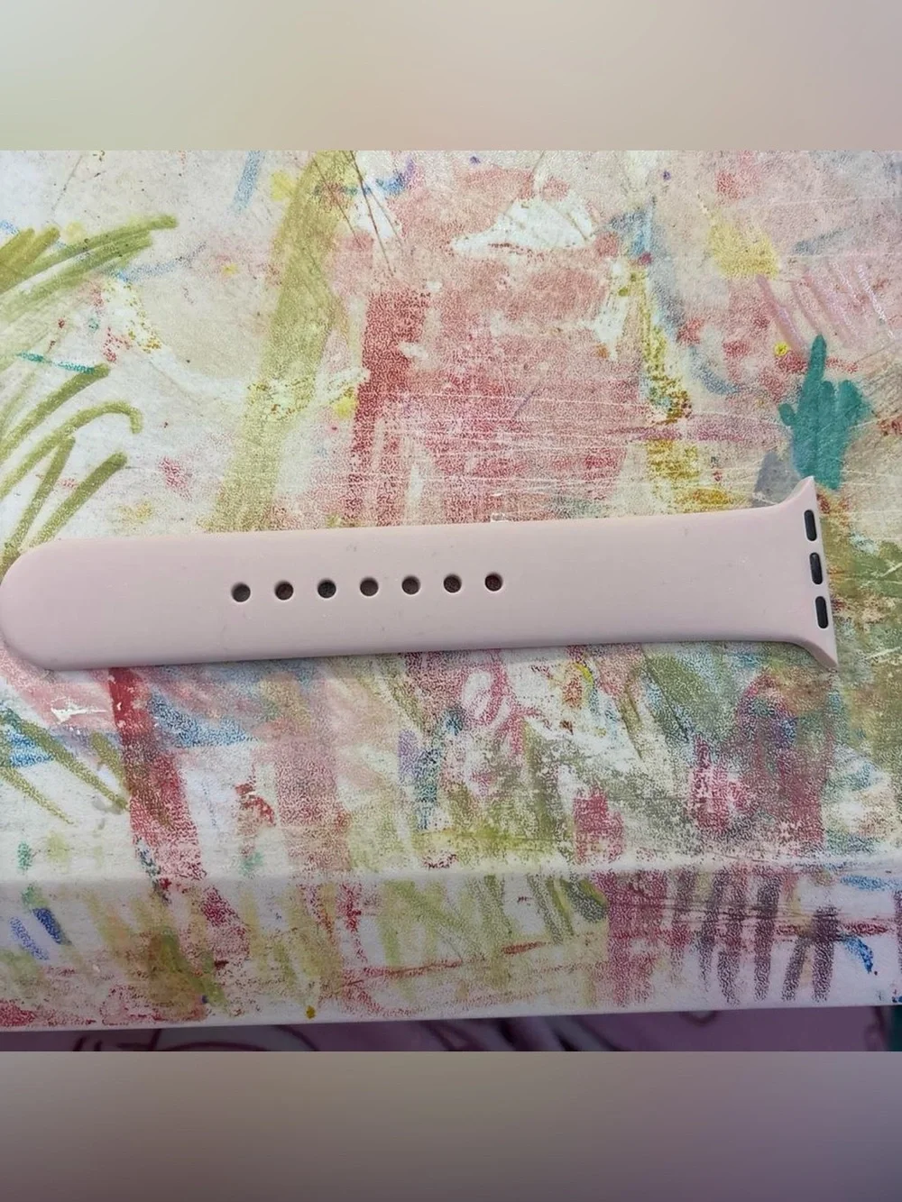Blush Pink Silicone Apple Watch Band - 3 Piece Set